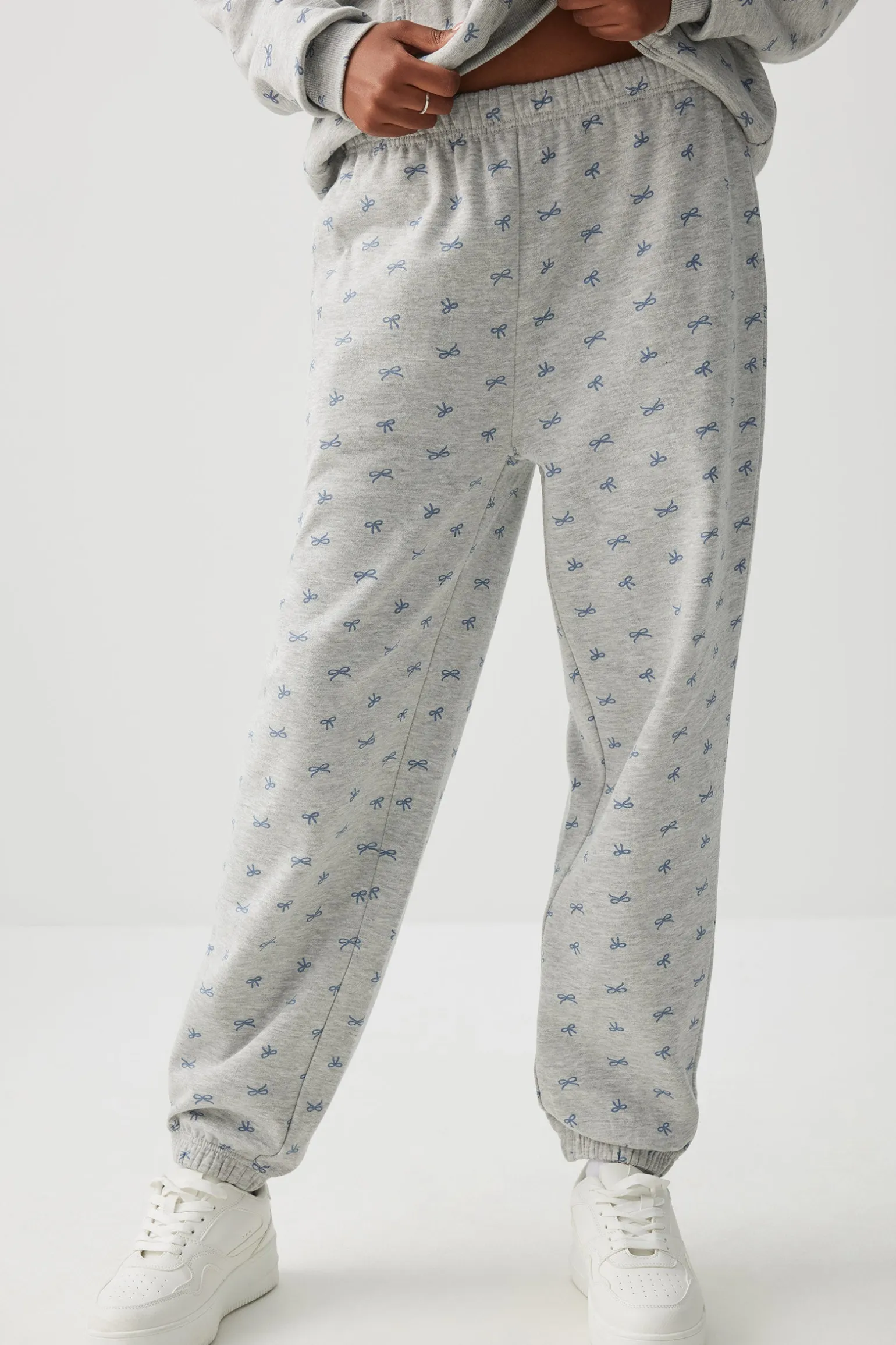 Bow Print Sweatpants