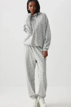 Bow Print Sweatpants