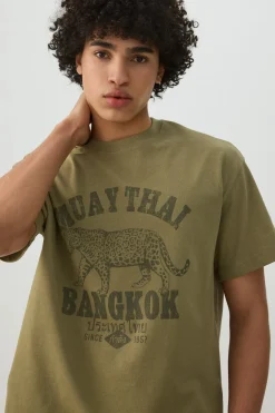 Boxy Graphic Crew Neck T-Shirt