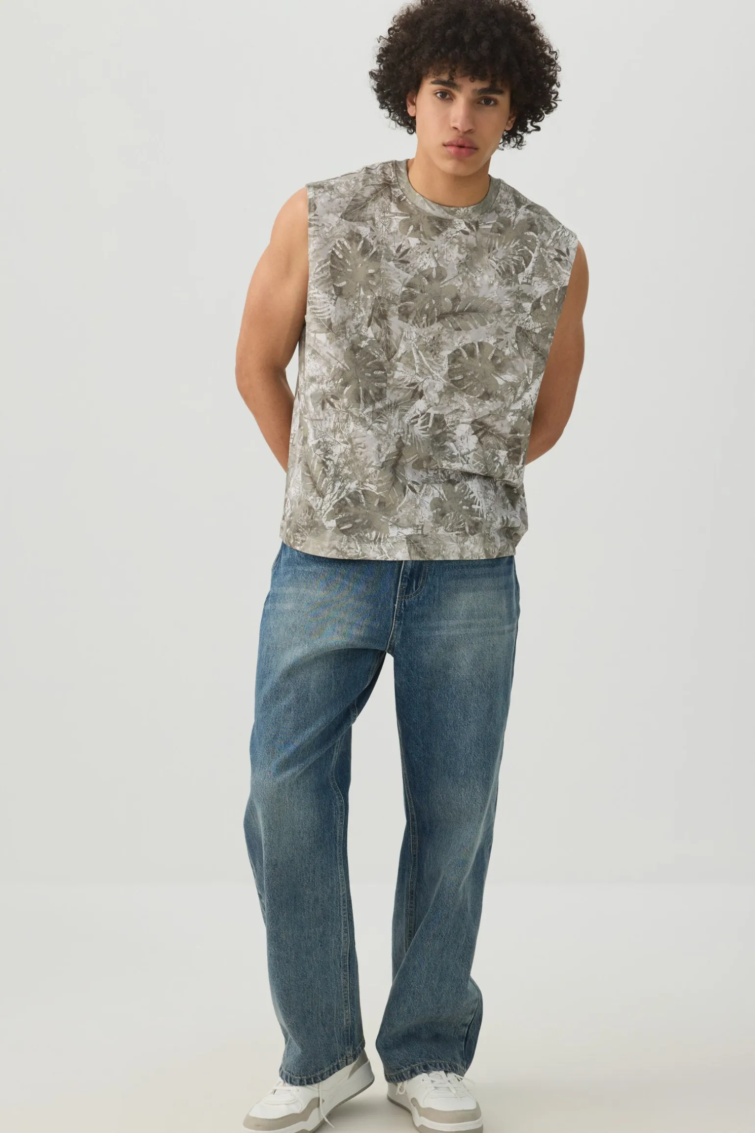 Boxy Graphic Tank
