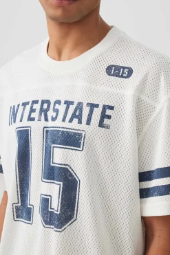 Boxy Mesh Sport Jersey