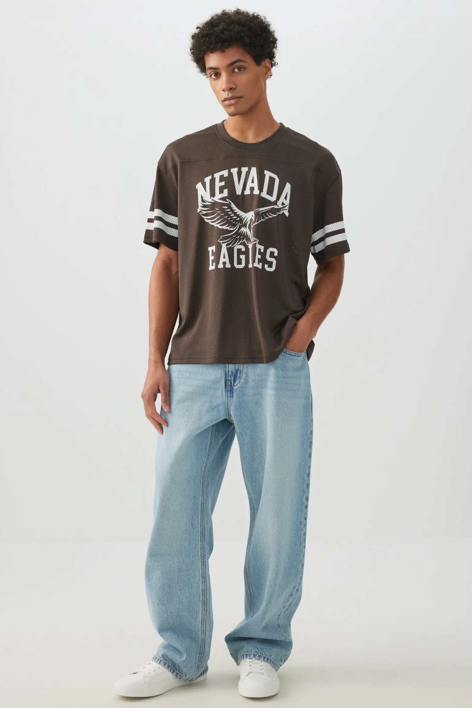 Boxy Mesh Sport Jersey