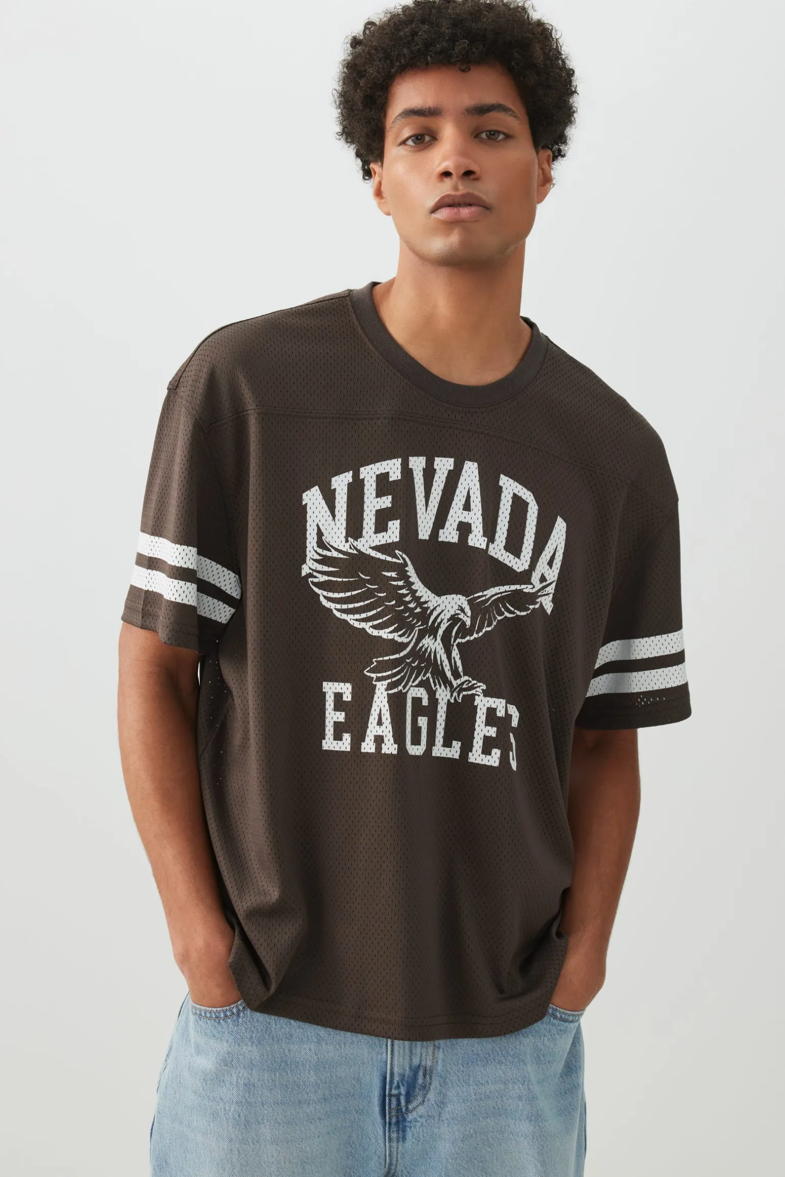 Boxy Mesh Sport Jersey