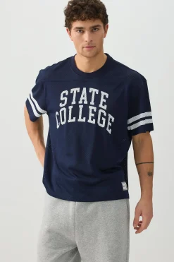 Boxy Mesh Sports Jersey