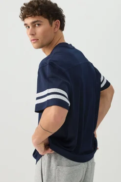 Boxy Mesh Sports Jersey
