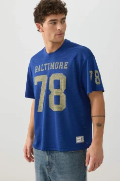 Boxy Mesh Sports Jersey