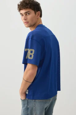 Boxy Mesh Sports Jersey
