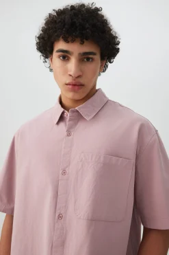 Boxy Short-Sleeve Shirt