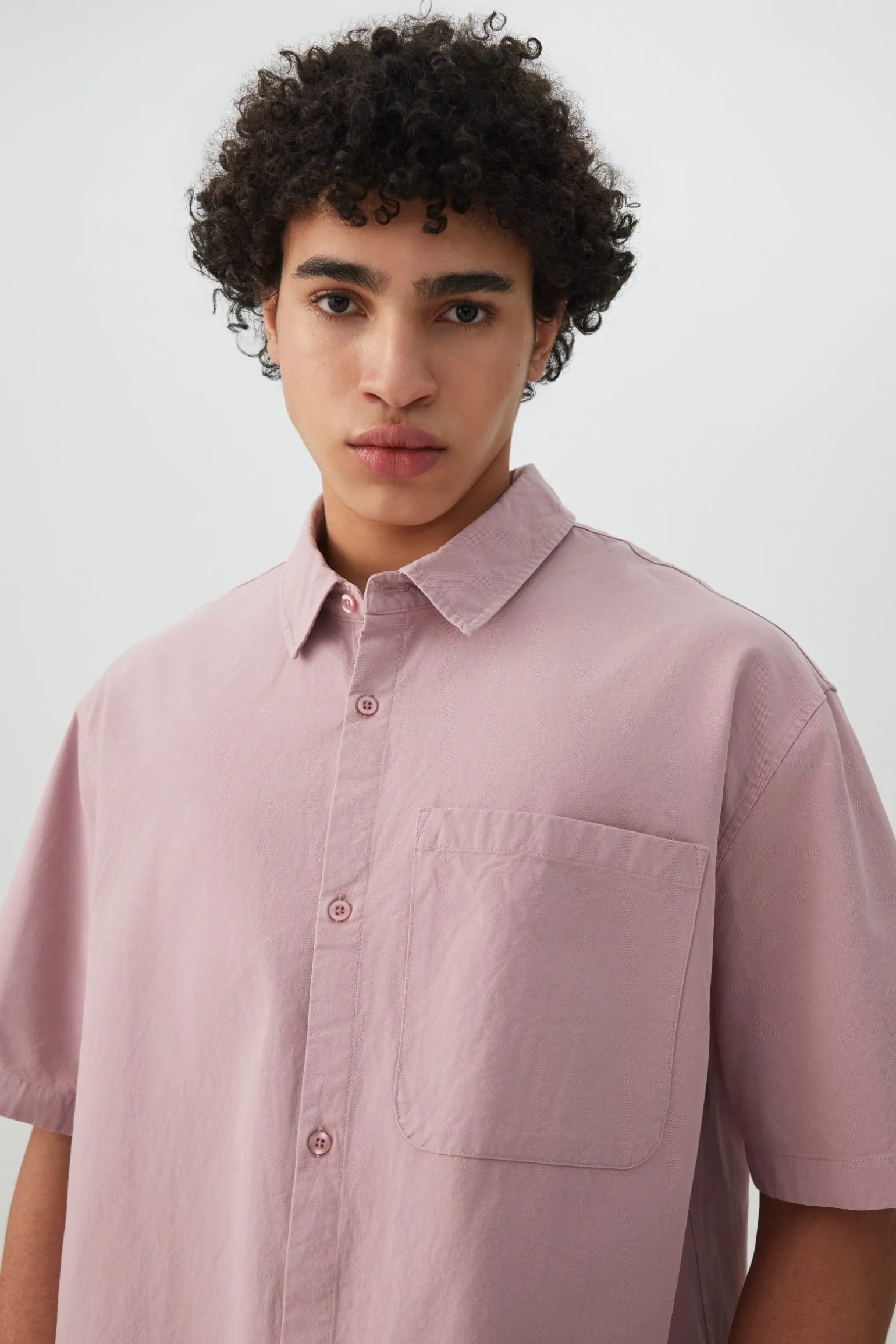 Boxy Short-Sleeve Shirt