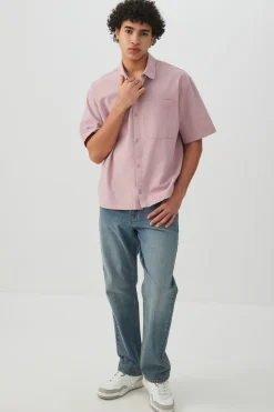 Boxy Short-Sleeve Shirt