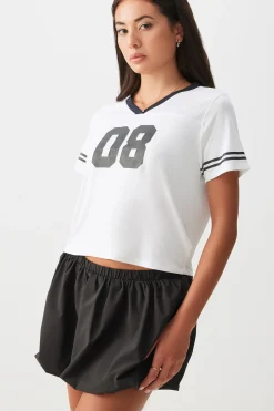 Boxy Sports Mesh Jersey