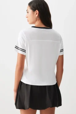 Boxy Sports Mesh Jersey
