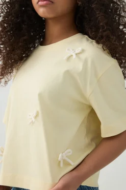 Boxy T-Shirt with Embellishment