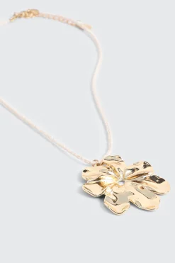 Braided Cord Pendant Necklace