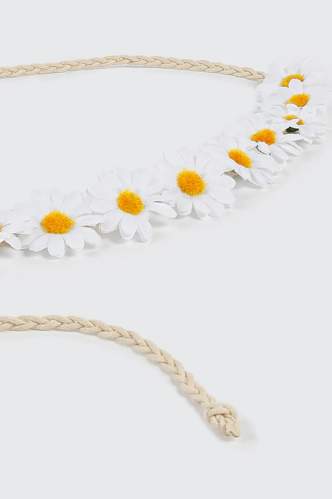 Braided Flower Headband