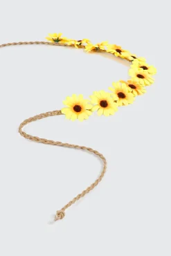 Braided Flower Headband