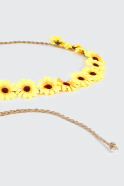 Braided Flower Headband