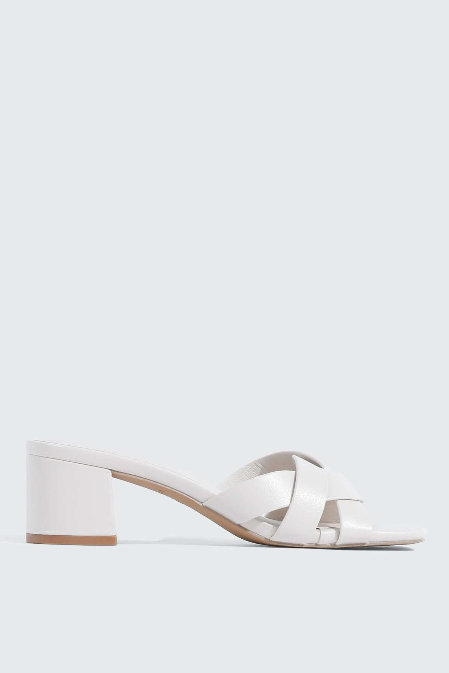 Braided Strap Heel Sandals