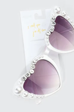 Bride To Be Heart Frame Sunglasses