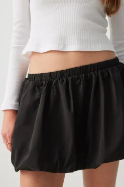 Bubble Micro Skirt with Shorts