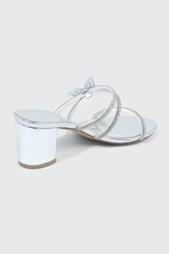 Butterfly Block Heel Sandals