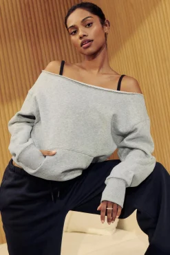 camactive™ Off Shoulder Sweatshirt