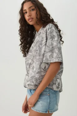 Camo Oversized T-Shirt