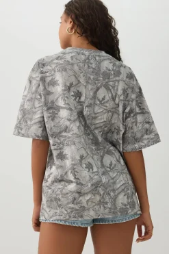 Camo Oversized T-Shirt
