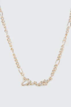 Cancer Zodiac Chain Necklace