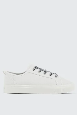 Canvas Lace Up Sneakers