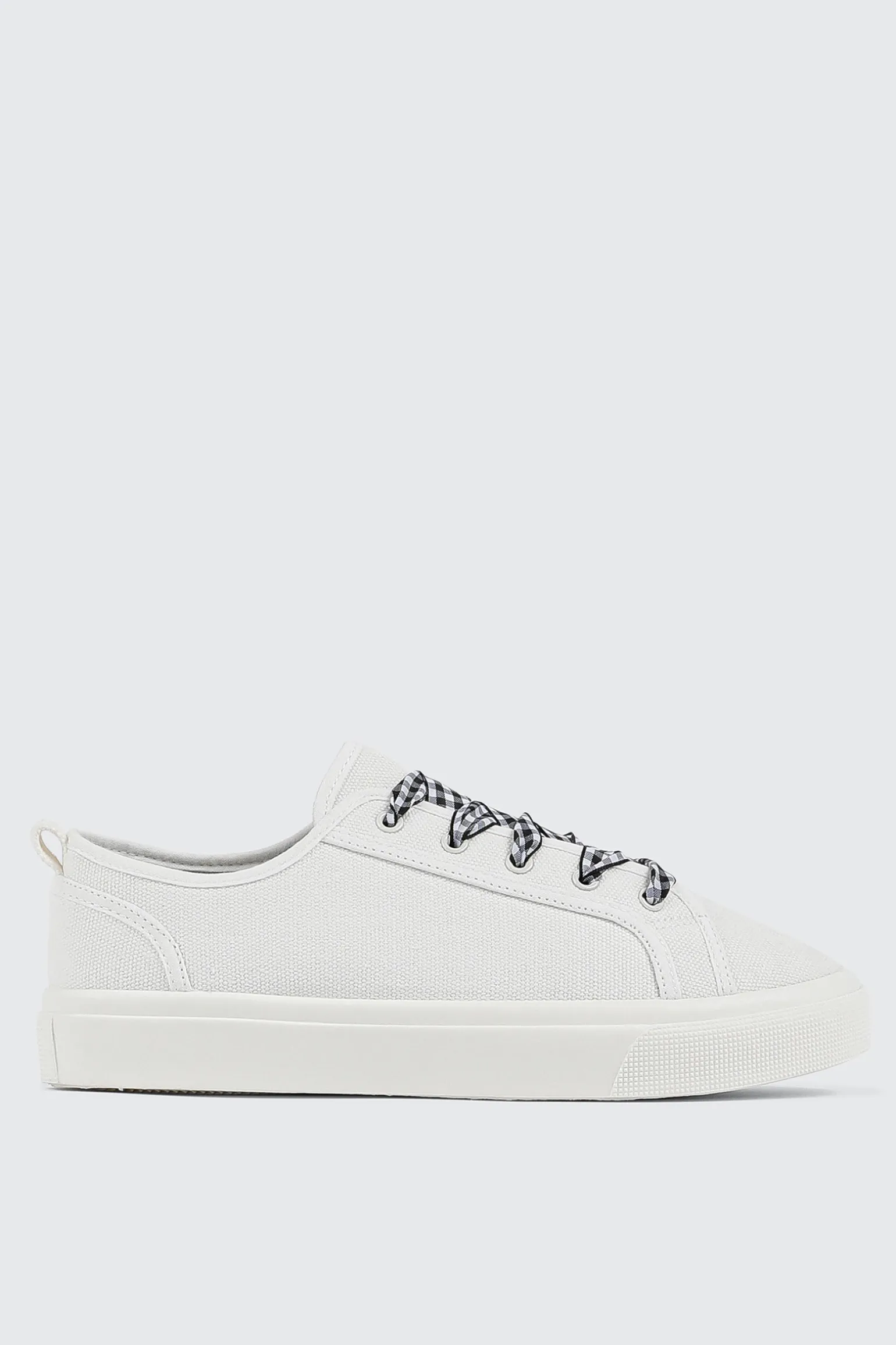 Canvas Lace Up Sneakers