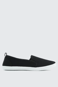 Canvas Slip On Sneakers