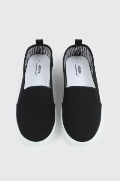 Canvas Slip On Sneakers
