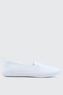 Canvas Slip On Sneakers