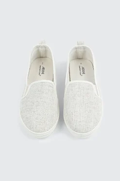 Canvas Slip On Sneakers