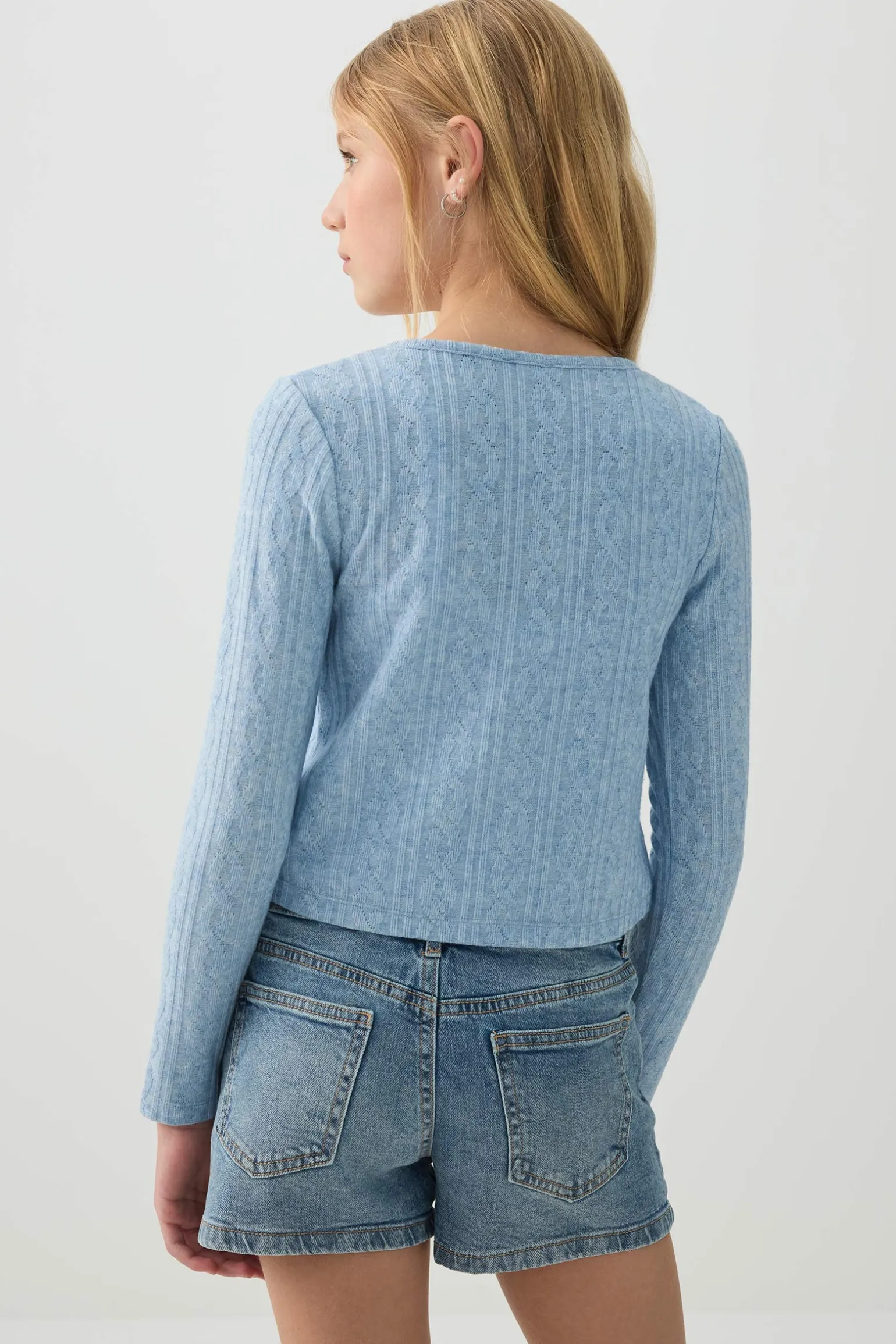 Cardigan with Bow Detail
