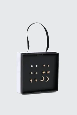 Celestial Stud Earring Gift Set