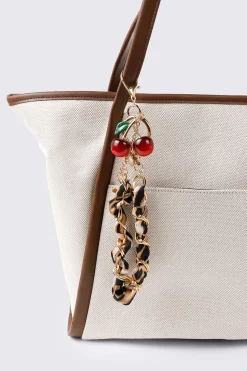 Cherry Charm Keychain