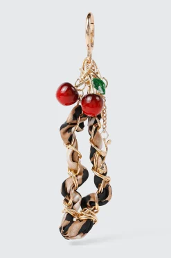 Cherry Charm Keychain