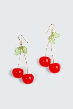 Cherry Drop Earrings