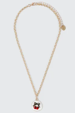 Cherry Pendant Necklace