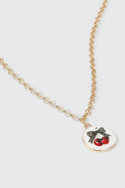 Cherry Pendant Necklace