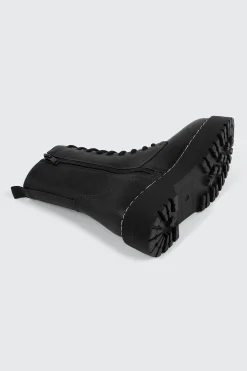Chunky Lace Up Ankle Boots