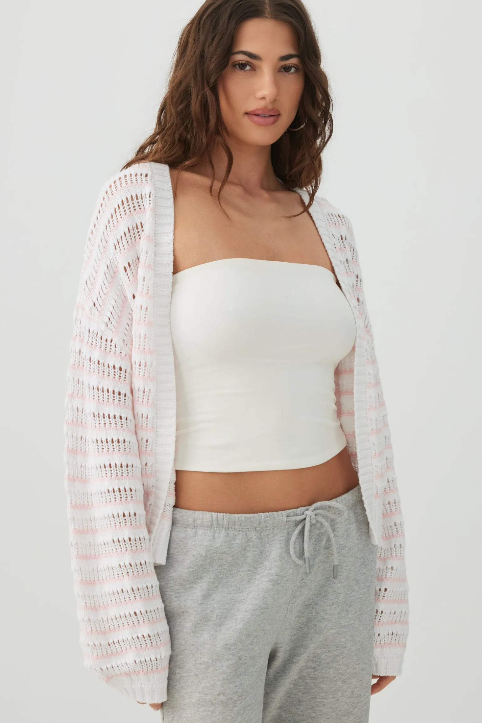 Chunky Open Stich Cardigan
