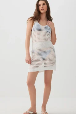 Cinched Waist Dress Cover Up