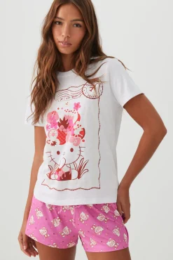 Classic Hello Kitty Print T-shirt