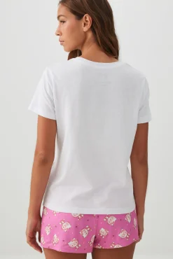 Classic Hello Kitty Print T-shirt