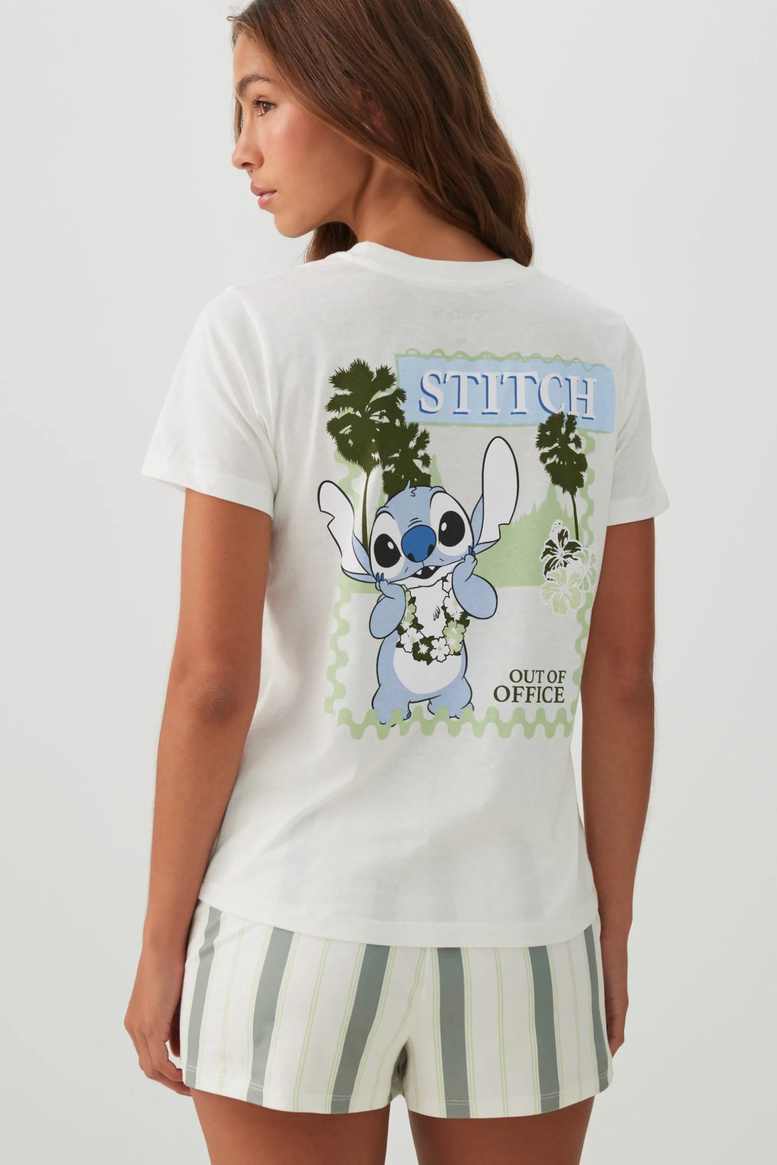 Classic Stitch Print T-shirt