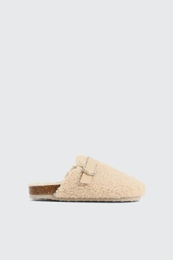 Clogs with Buckle Detail