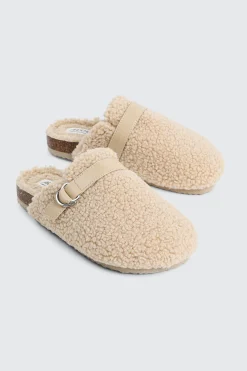 Clogs with Buckle Detail